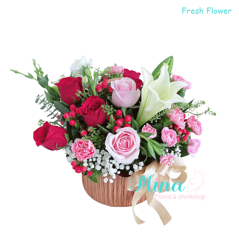 Mix Flower Basket